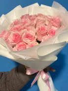 Букет нежных роз «Белоснежка»