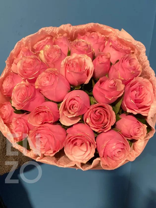 Розовая Роза Кения 🌸25шт
