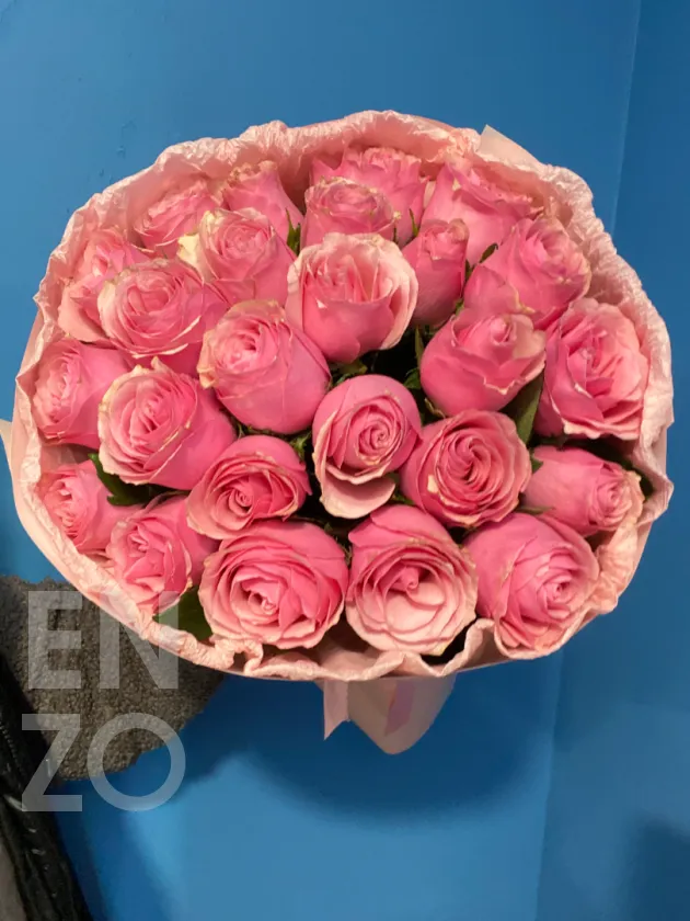 Розовая Роза Кения 🌸25шт