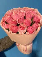 Розовая Роза Кения 🌸25шт