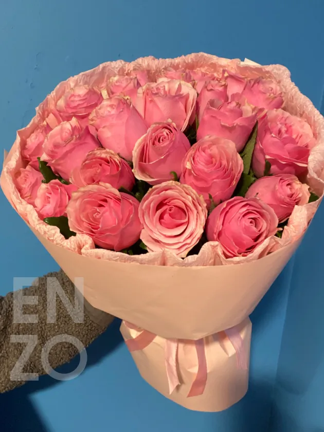 Розовая Роза Кения 🌸25шт